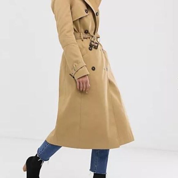 ASOS tan trench - Picture 2 of 10